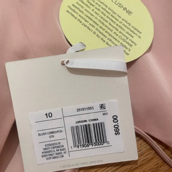 Cushnie For Target Women's Pleated Dress - size 10 - NWT - Picture 4 of 6